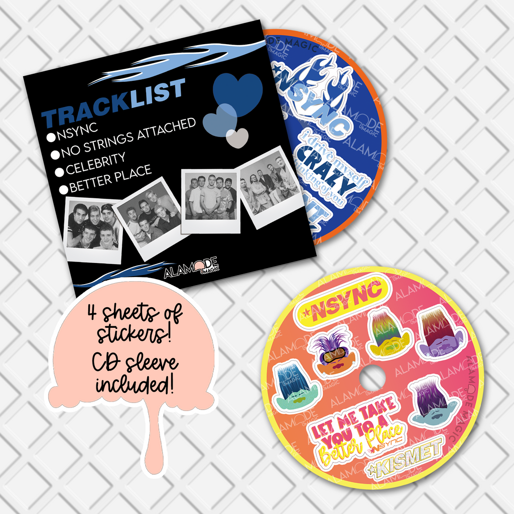 N the Mix CD Sticker Pack